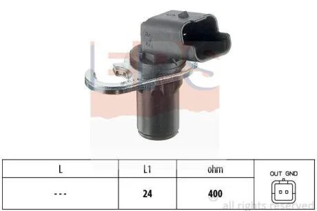 PEUGEOT датчик обертів двигуна Partner,Berlingo,Jumpy EPS 1 953 293