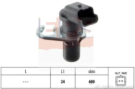 PEUGEOT датчик обертів двигуна Partner,306-607,Citroen Berlingo,C5 I,Renault Laguna EPS 1 953 303