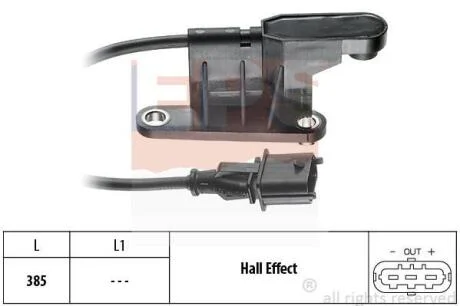 OPEL датчик імпульсів р/вала Astra G,Vectra B,Zafira EPS 1 953 316