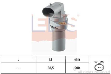 Датчик iмпульсiв Fiat/Opel 1.6D Multijet/1.9Cdti/2.0Cdti EPS 1 953 440