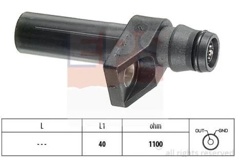 Датчик колінвала W210 OM 604-606/202/Sprinter/Vario EPS 1 953 482