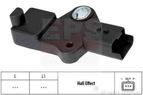 CITROEN датчик обертів двигуна C5, Jumpy, 2.0HDI 04-,Peugeot,Ford EPS 1 953 524