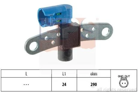 Датчик положення к/вала Renault Modus, Clio 05- /Dacia Logan 04- EPS 1 953 540