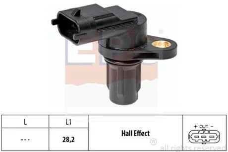 Датчик положення р/вала Kia Ceed 1.6 06- EPS 1 953 573