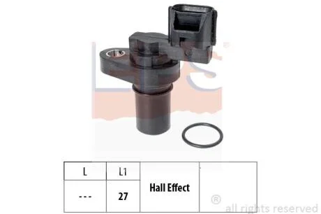 HYUNDAI Датчик обертів АКПП ACCENT i25 IV Ліфтбек (RB) 1.4 10-, SANTA FE II (CM) 2.2 CRDi 06-12, KIA SPORTAGE II 2.0/2.7 04- EPS 1 953 754