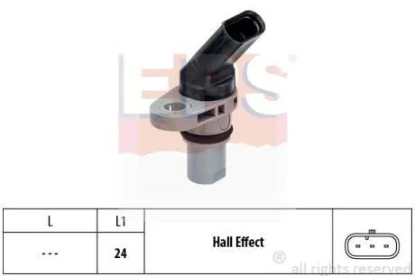 VW датчик р/вала Passat, Golf, Polo, Jetta, 04- EPS 1 953 778