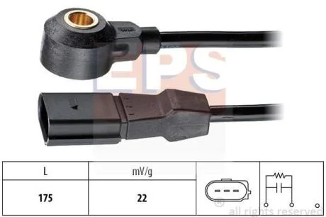 VW Датчик детонации Golf,Polo,Skoda Octavia,Seat,Audi EPS 1 957 044