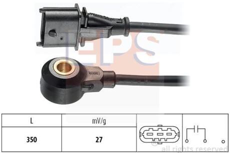 OPEL Датчик детонації ASTRA G 1.8 16V 00-, VECTRA C 2.2 DGi 03-08 EPS 1 957 074