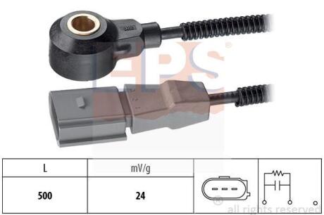 VW датчик детонації Audi A4,5,6,7,8,Q5,Touareg 2,4-5,2FSI/TFSI/TSI 04- EPS 1 957 180