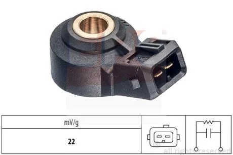 Датчик детонації Infiniti QX56/QX60 3.5 13-/Nissan Juke 1.6 10-/Qashqai 1.6/2.0 10-/X-Trail 1.6/2.0 13-/Renault Megane IV 1.6/1.8 15- EPS 1 957 234