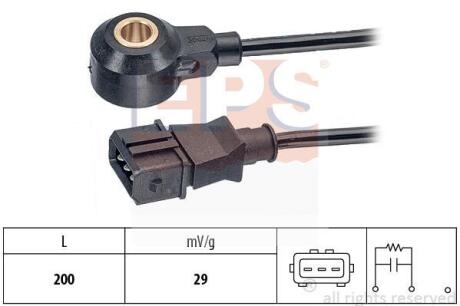 HYUNDAI Датчик детонації i20 I (PB, PBT) 1.1/1.4 12-, KIA CEED 1.4 12- EPS 1 957 244