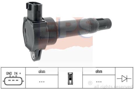 DB котушка запалювання SMART Fortwo 1,0 07- EPS 1 970 503