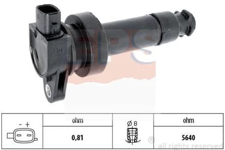 HYUNDAI котушка запалювання Elantra,i20,i30,Kia Carens,Ceed,Cerato,Soul 1.4/1.6 EPS 1 970 543