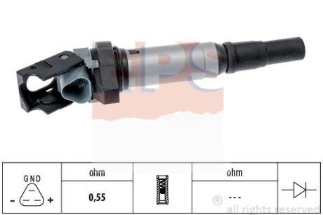 BMW котушка запалювання E60/E61/E90/E91,F10,X1/3/5 E70 3.0 EPS 1 970 607