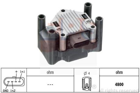 VW котушка запалювання Golf IV,V,VI,Passat,Octavia EPS 1 990 420