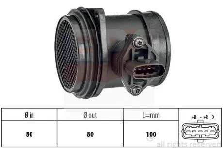 VOLVO Расходомер воздуха S40/S80, FORD Kuga, Mondeo |V EPS 1 991 332