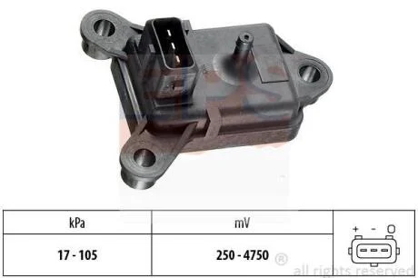 Датчик вакуума Citroen Berlingo 96-/Jumper 94- EPS 1 993 003