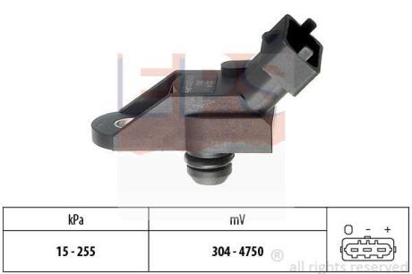 OPEL датчик тиску наддуву 2,0DI/T: AstraG/H, Vectra B, Zafira MCC Smart 0,6/0,8T EPS 1 993 014