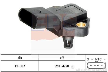 VW датчик тиску наддуву (CR) 1,9TDI: Audi A3/4/6PassatSeat EPS 1 993 075