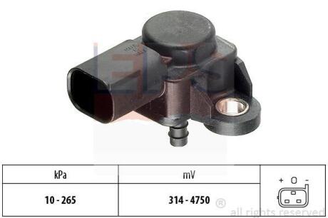 Датчик вакуума інтеркулера MB Sprinter (CDI), Vaneo 414 1.6-W211 E400 CDI 02.95- EPS 1 993 102