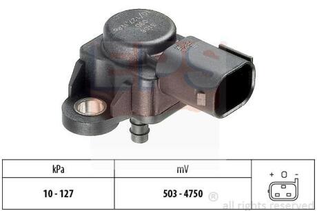 Датчик вакуума VV Crafter, Mercedes W168 A140- W220 S600 06.97- EPS 1 993 106