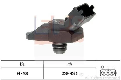 BMW Датчик давления воздуха 3 E46,5 E39,X5 E53,Range Rover III,Opel Omega B 2.5d/3.0d EPS 1 993 115