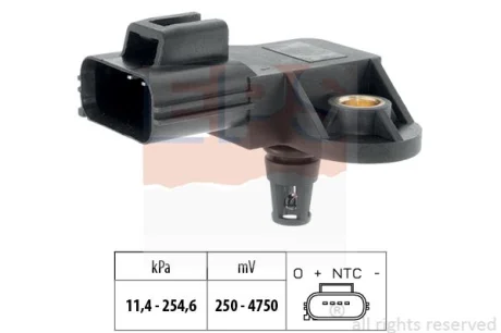 MAZDA Датчик тиску CX-7 (ER) 2.3 DISi 06-09 EPS 1 993 202