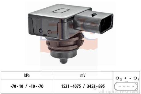 VW датчик відпрацьованих газів AUDI 1,4-3,2 FSI/TFSI/TSI/GTI/TDI EPS 1 993 275