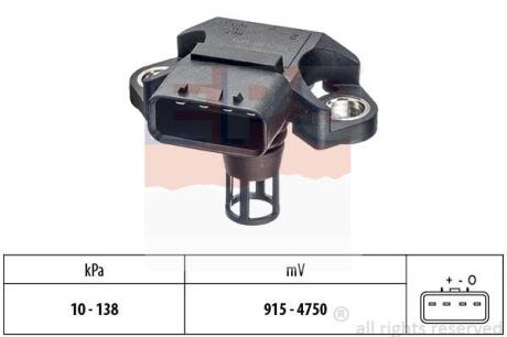 Датчик тиску повітря Toyota Auris/Land Cruiser/Prius/Yaris 09- EPS 1 993 320