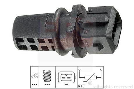 Датчик темп. впуск. повітря Daewoo Lanos, Leganza, Nubira 1.4-2.0 16V 05.97- Volvo 1.6-2.5 EPS 1 994 008