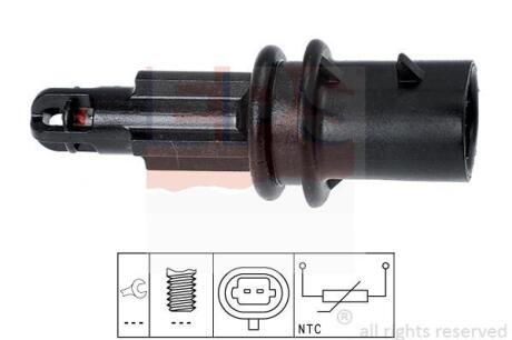 OPEL датчик температури повітря зовнішній Corsa,Astra G/H,Vectra B/C,Chevrolet Cruze EPS 1 994 033