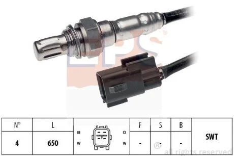 HYUNDAI Лямбда-зонд SANTA FE 2.4 10-, KIA SPORTAGE 2.0 10- EPS 1 998 185