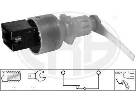 Датчик включения стоп-сигнала Fiat Doblo Punto 1.2-1.9 99- ERA 330346