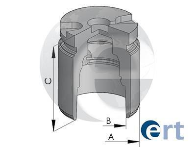 Поршень гальмівного супорту RENAULT Master II 97-10, NISSAN Interstar 01-10, OPEL Movano A 98-10 ERT 150898-C