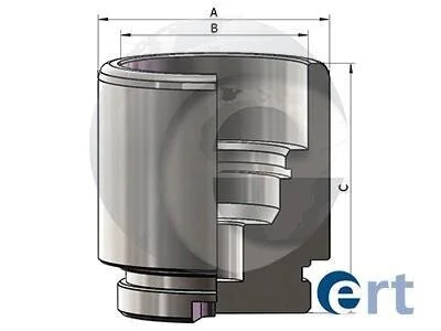 Ремкомплект гальмівного поршня супорта ERT 151383-C