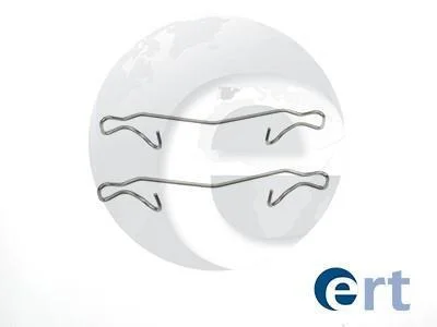 К-т установчий передн. гальм. колодок FORD Fiesta -02 ERT 420045