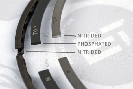 Комплект кілець на поршень (Комплект поршневых колец на поршень) ET ENGINETEAM R1002200