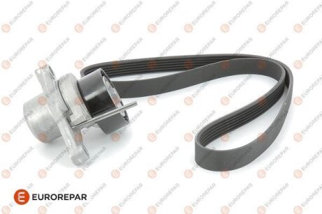 Комплект поликлинового ремня CITROEN/PEUGEOT C3/207 07- (Ремень+Нат.механизм) EUROREPAR 1613442580