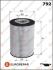 Фильтр масляный mb w203/w210/w211/w220/w163/w463/w639 2.4-6.5 96&gt; EUROREPAR 1616172380 (фото 1)