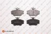 Колодки тормозные RENAULT LOGAN 04-/SANDERO 08-/CLIO 91- пер EUROREPAR 1617250780 (фото 1)