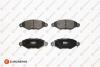 Колодки тормозные NISSAN KUBISTAR 03-/RENAULT KANGOO 97- передн EUROREPAR 1617254980 (фото 1)