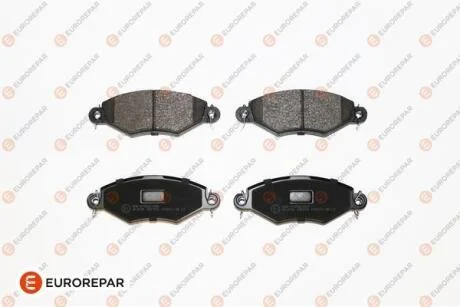 Колодки тормозные NISSAN KUBISTAR 03-/RENAULT KANGOO 97- передн EUROREPAR 1617254980