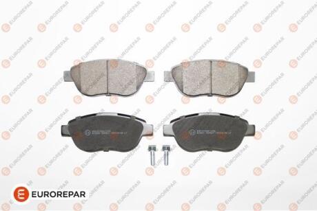 Колодки тормозные OPEL CORSA D CDTi 06- передние SemiMetallic EUROREPAR 1617256680