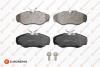 Колодки тормозные OPEL RENAULT VIVARO TRAFIC 01- перед. EUROREPAR 1617258080 (фото 1)