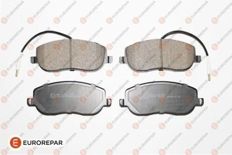 Колодки тормозные CITROEN C8/JUMPY/PEUGEOT 807/EXPERT 2.0-2.2 передн EUROREPAR 1617258380
