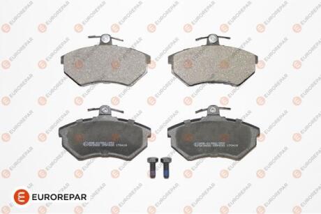 Колодки тормозные AUDI А80/VOLKSWAGEN 87-97 передние EUROREPAR 1617259680