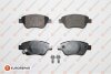 Колодки тормозные OPEL CORSA D 06> передние EUROREPAR 1617262580 (фото 1)