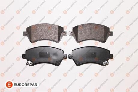 Колодки тормозные TOYOTA COROLLA (E12) 1.4/1.6/1.8/2.0 00>02/02> передние EUROREPAR 1617263380