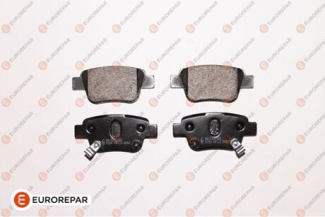 Колодки тормозные TOYOTA AVENSIS 03>/COROLLA VERSO 04> задние EUROREPAR 1617263580