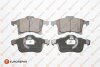 Колодки тормозные OPEL ASTRA G/H/ZAFIRA A передние EUROREPAR 1617263980 (фото 1)